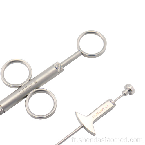 Chirurgie laparoscopique suture pinces suture hernia aiguille